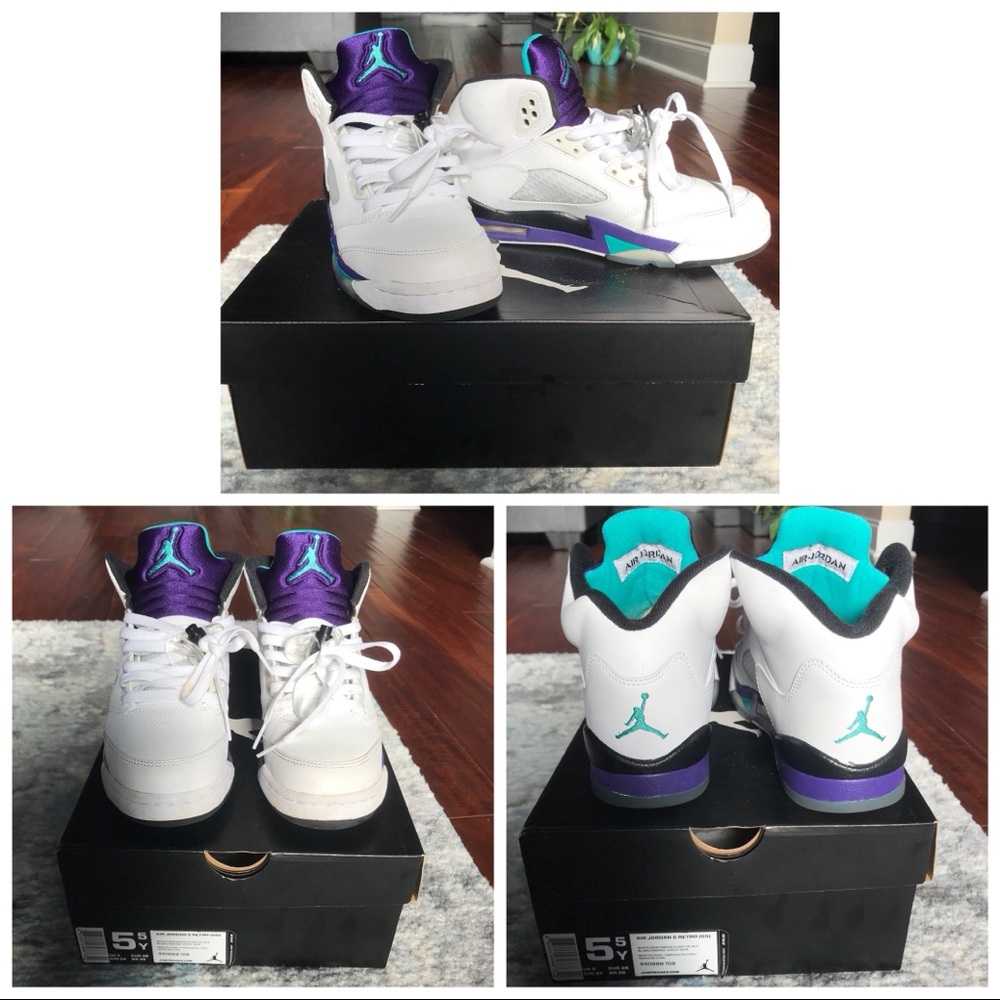 Air Jordan Retro Grape 5s